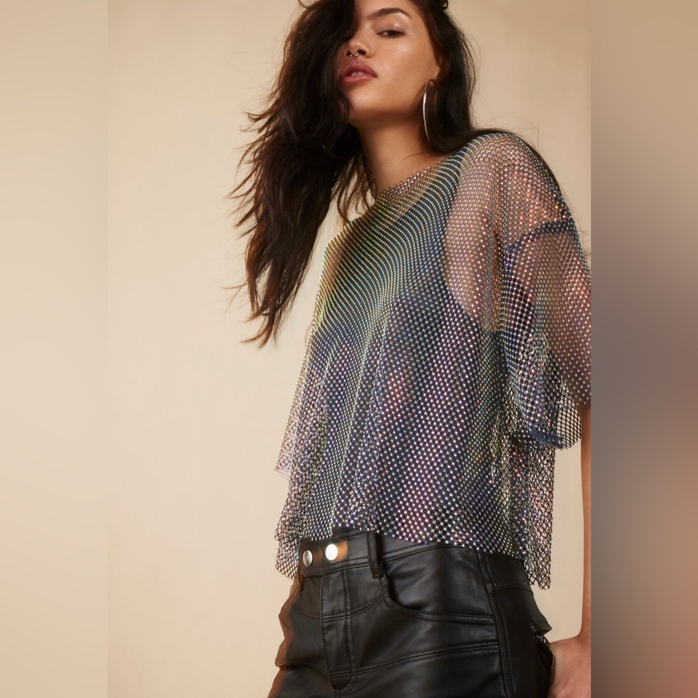 NWT Free People Filter Finish Bodysuit